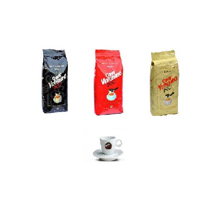 Vergnano 3kg kávy + hrneček zdarma
