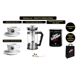 Dárkový set - BIALETTI FRENCH PRESS