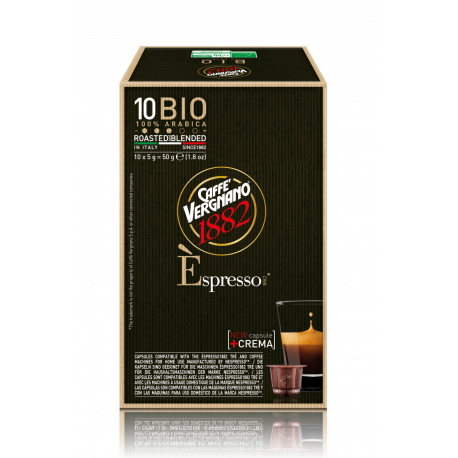 Vergnano Bio - kapsle pro Nespresso kávovary