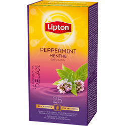 Lipton Peppermint bylinný čaj 25 sáčků 40g