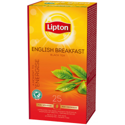Lipton English breakfast černý čaj 25 sáčků 50g