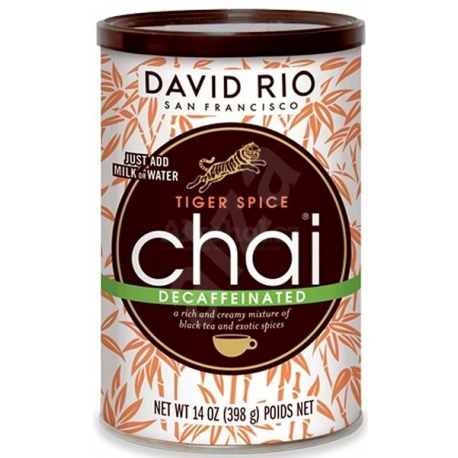 David Rio Tiger Spice Decaffeinated Chai 398g