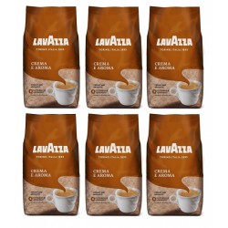 Lavazza Crema e Aroma zrnková káva 6 x 1kg