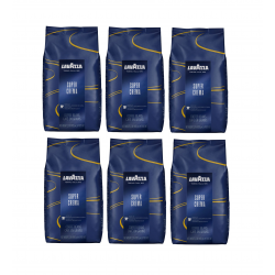 Lavazza Super Crema zrnková káva 6 x 1kg