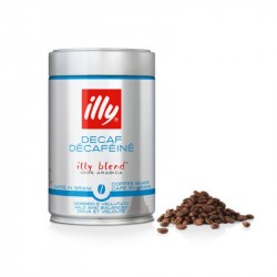 Illy zrnková káva bez kofeinu 250g