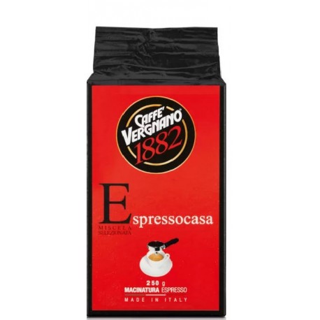 Vergnano Espresso Casa mletá káva 250g