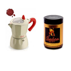Valentine’s G.A.T. Rossana 6 White + Free 250g Barbera Ground Coffee