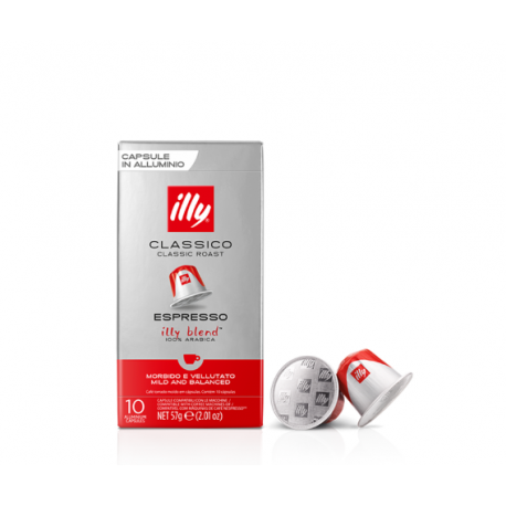 Illy classico espresso nespresso kapsle 10 ks