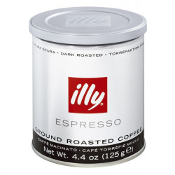 Illy mletá káva dark 125g