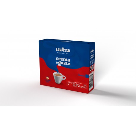 Lavazza Crema e Gusto duopack mletá 2x250g vacuum