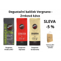 Degustační balíček Vergnano - Zrnková káva