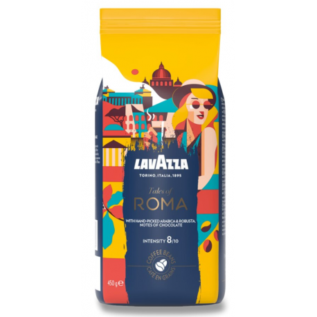 LAVAZZA Tales Rome káva zrno 450 g